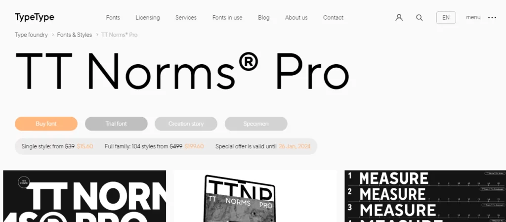 tt norms pro font