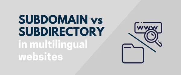 Subdomain vs subdirectory