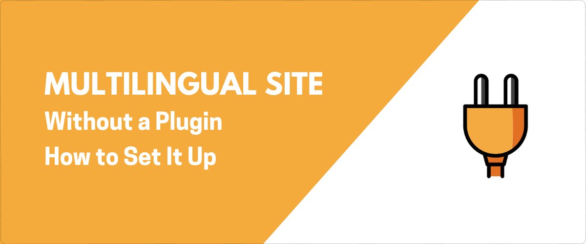 wordpress multi language without plugin